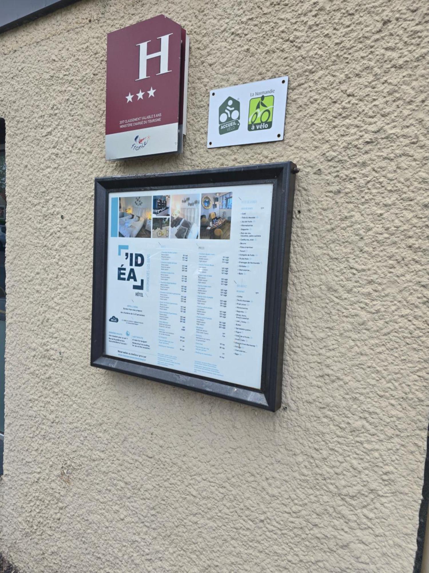 Hotel L'Ideal Le Mountbatten Arromanches-les-Bains Eksteriør billede