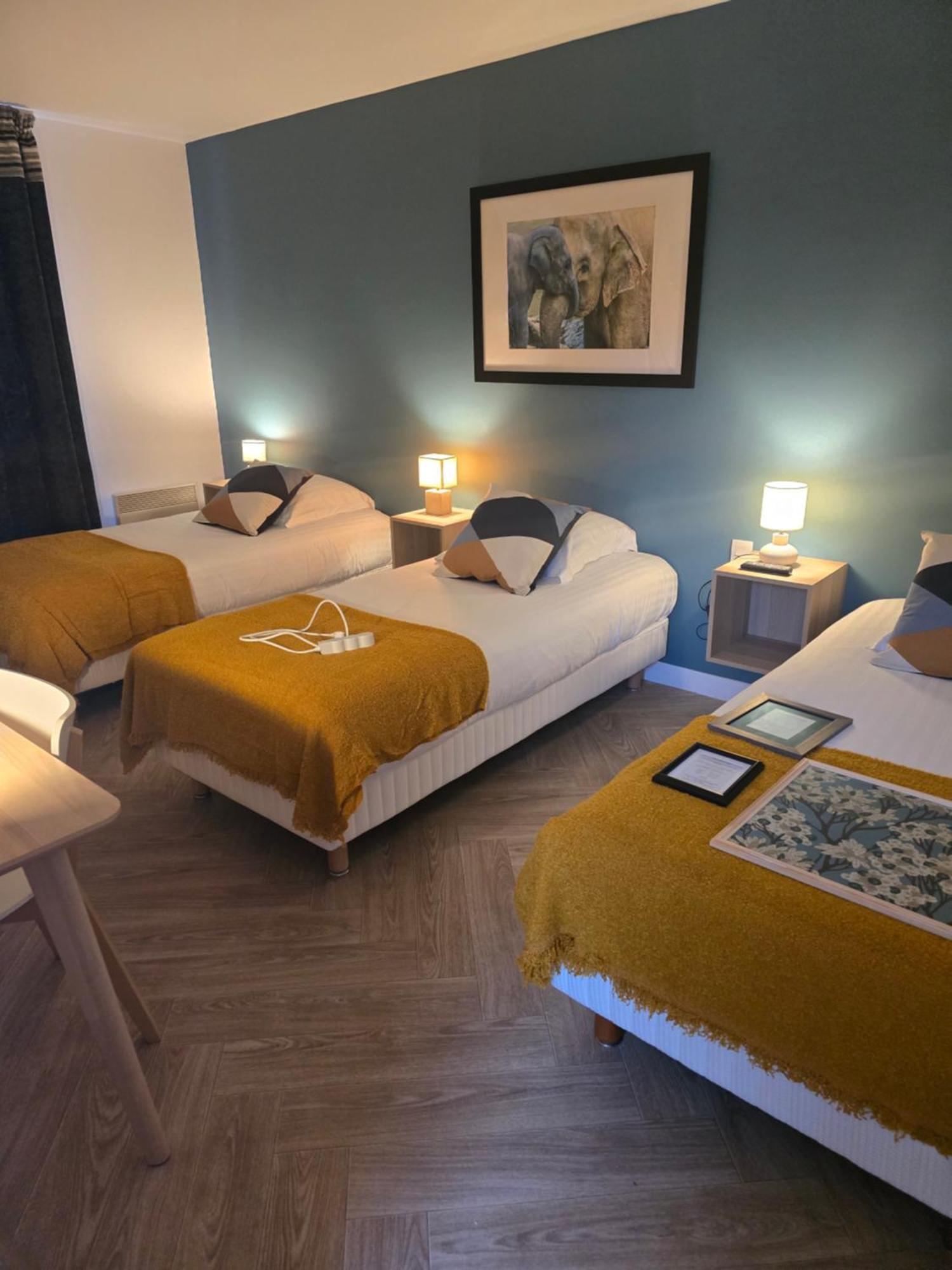 Hotel L'Ideal Le Mountbatten Arromanches-les-Bains Eksteriør billede
