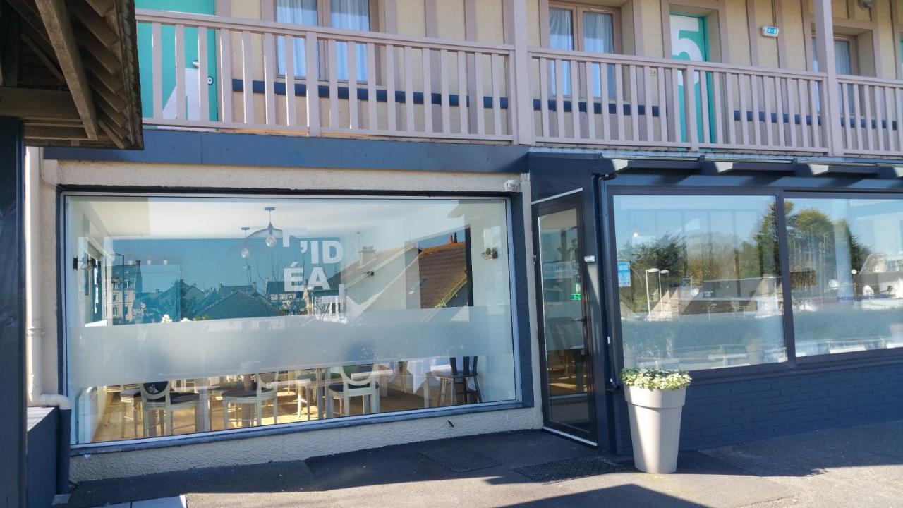 Hotel L'Ideal Le Mountbatten Arromanches-les-Bains Eksteriør billede